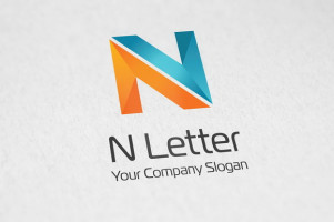 Letter N Logo Vector Icon